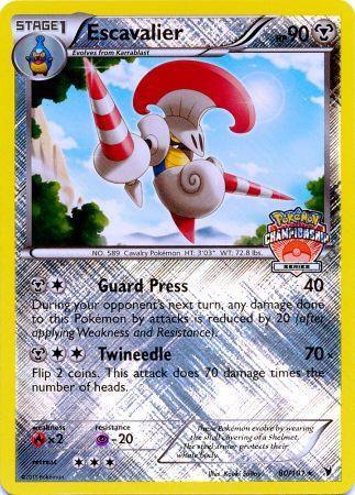 Noble Victories Escavalier [National-Championships] Pokémon card